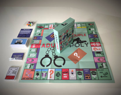 Adultopoly Board Game